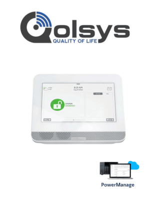 QOLSYS IQ4 HUB POWER MANAGE - Sistema de Alarma IQPanel4 HUB Autocontenido #IQPM #IQPANEL