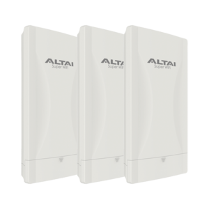 Altai Technologies kit3c260s Kit de 3 Puntos de Acceso C260-S WiFi 6 con Antena Sectorial de 80° de Apertura, Cobertura de Hasta 600 m, MIMO 2x2, Doble Banda, Hasta 574 Mbps en 2.4 GHz y Hasta 2402 Mbps en 5 GHz, Administración en Nube Gratis con INSIGHTS