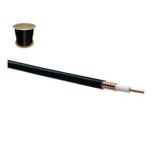 Andrew ldf4-50a/1000 Cable coaxial Heliax de 1/2, cobre corrugado, blindado, 50 Ohms, carrete de 305 metros