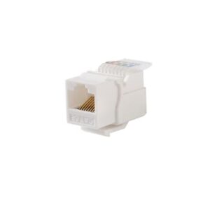 Linkedpro By Epcom lpkj516wh Módulo Jack Keystone Cat5e sin herramienta (toolless) para faceplate - Color Blanco
