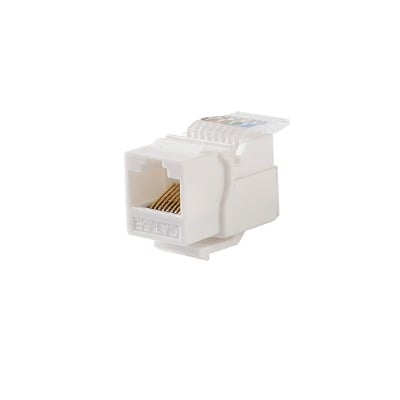 Linkedpro By Epcom lpkj516wh Módulo Jack Keystone Cat5e sin herramienta (toolless) para faceplate - Color Blanco