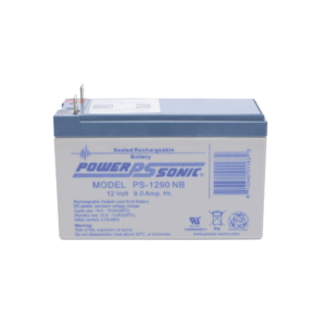 Power Sonic ps-1290-nb Batería 12V, 9AH, Para Respaldo, Tecnologías AGM/VRLA, 5 Años Vida Útil, Terminales NB, Reconocida UL