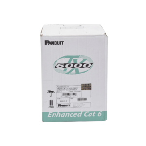 Panduit puc6004igfe Bobina de Cable UTP 305 m. de Cobre, TX6000? PanNet, Reelex, Gris Internacional, Categoría 6 Mejorado (23 AWG), PVC (CM), de 4 pares