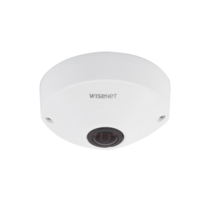 Hanwha Techwin Wisenet qnf8010 Camara IP Fish Eye Interior 6 Megapixel / WDR 120dB / PTZ Digital 8X / Video Analíticos / MicroSD / H.265