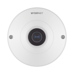 Hanwha Techwin Wisenet qnf-9010 Camara IP Fish Eye Interior 12 Megapixel / WDR 120dB / PTZ Digital 8X / Video Analíticos / MicroSD / H.265