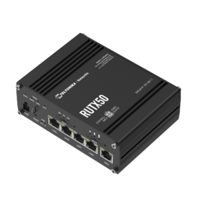 Teltonika rutx50 Router Industrial 5G 3.3Gbps, Doble SIM , Doble banda 802.3ac Wave2