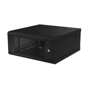Linkedpro sr1904gn2p Gabinete de Pared con Puerta Perforada, 635mm de Profundidad, 4U Rack de 19 in, Acero Reforzado