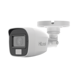 Hilook By Hikvision thc-b157-lms [Dual Light + ColorVu] Bala TURBOHD 3K megapixel / 20 mts IR + 20 mts luz blanca / Lente 2.8 (105° de Visión) / Exterior IP66 / Audio por Coaxitron / TVI-AHD-CVI-CVBS / Metal  / Smart-Hybrid light