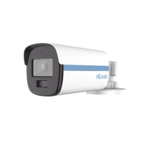 Hilook By Hikvision thcb259lms [Dual Light + ColorVu] Bala TURBOHD 3K / 5 Megapixel / Lente 3.6 mm / Audio por Coaxitron / 40 mts IR + 40 mts Luz Blanca / Exterior IP67 / Metal / dWDR