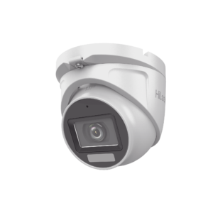 Hilook By Hikvision thc-t157-lms [Dual Light + ColorVu] Turret TURBOHD 3K megapixel / 30 mts IR + 20 mts luz blanca/ Lente 2.8 (105° de Visión) / Exterior IP66 / Audio por Coaxitron / TVI-AHD-CVI-CVBS / Metal  / Smart-Hybrid light