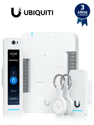 UBIQUITI UA-G2-SK-PRO - Kit de control de acceso profesional UniFi para 1 puerta, Entrada y Salida, Incluye: 1 x UA-Hub, 1 x Lector G2 Reader Pro, 1 x Lector G2 Reader, 2 x Llaveros de bolsillo NFC #DA