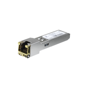 Ubiquiti uf-rj45-10g UFiber Módulo Ethernet RJ45 a SFP+ 1/10 Gbps, distancia hasta 100 m (1 Gbps) o 30 m (10 Gbps)