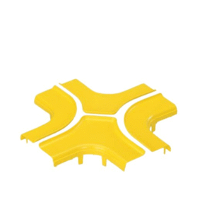 Panduit frfwcsc4lyl Tapa Opcional para Accesorio en de 4 Vías FRFWC4X4LYL, Color Amarillo