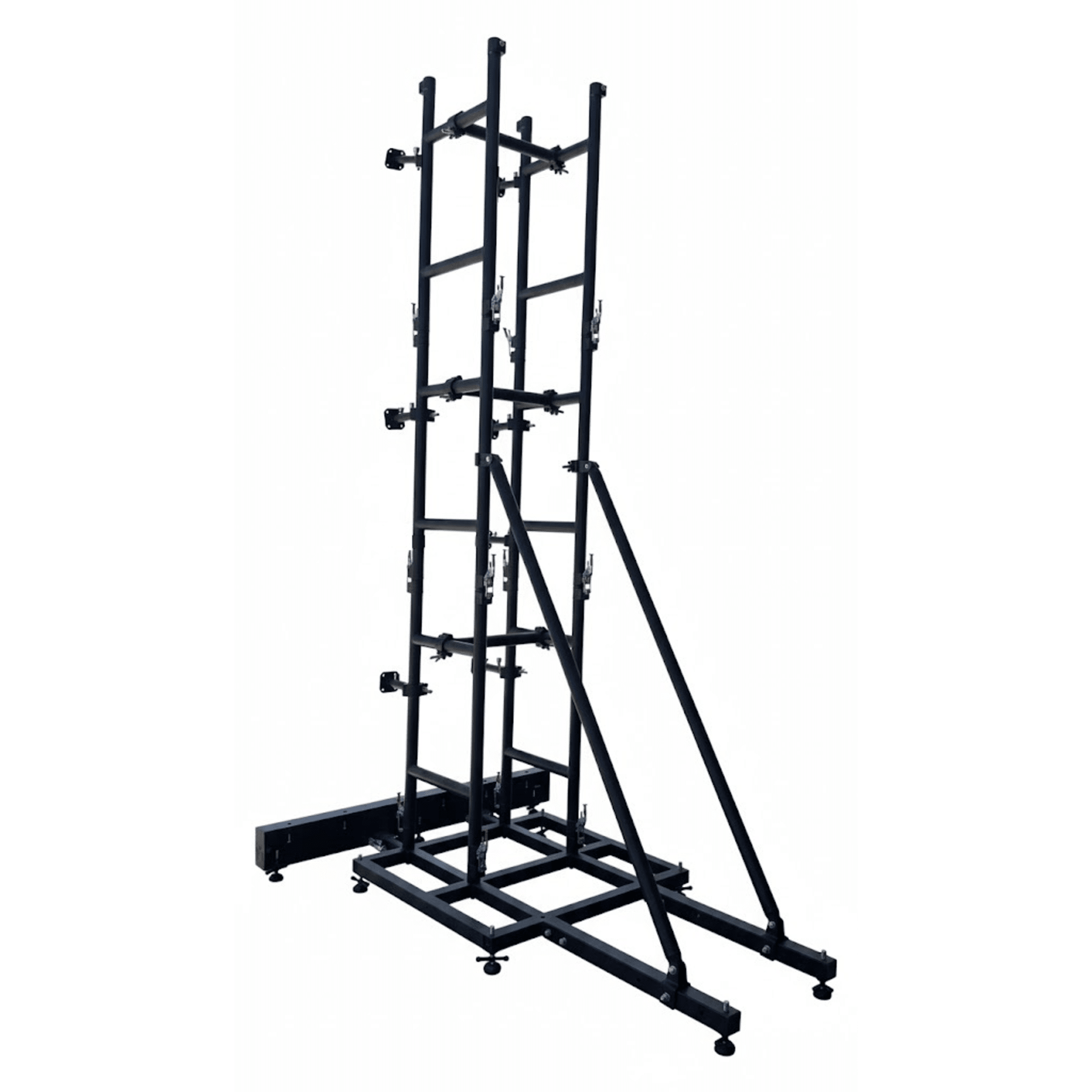 Shinestage kmbpphik50x50 KIT DE MONTAJE A PISO PANTALLA VIDEOWALL 50 X 50 CM | CON SOPORTE INCLINADO | Compatible con DSD4429RICQF y DSD4426RICQF