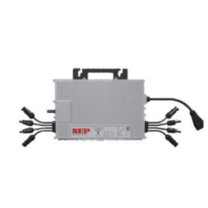 Nep bdm2000240a Microinversor 2.25 Kw, 220 Vca, IP67, WIFI Incuido, Soporta Oversizing a 4 Módulos de Hasta 750 W, Incluye Conector Troncal