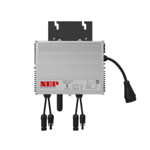 Nep bdm1000lv Microinversor 1 Kw, 127 Vca,  WIFI, IP67, Para 2 Módulos de Hasta 750 W, Incluye Conector Troncal