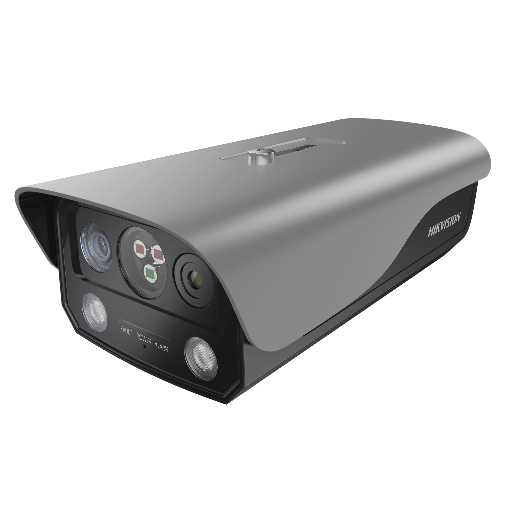 Hikvision hfvtr344 (HikFire) Cámara IP de Detección Térmica de Incendios / Detección de Llamas y Temperaturas Anormales / 4 Megapíxel (Lente Óptico) + 1 Megapíxel (Lente Térmico) / Compatible con Hik-Connect