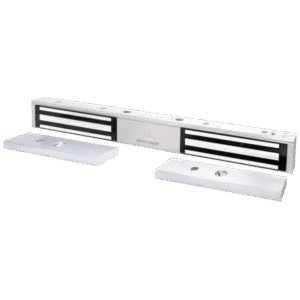 Enforcer Secolarm e941da600pq Chapa Magnética Doble 600 Lbs por Lado /  Led de Estado /  Libre de Magnetismo Residual / Sensor de Adherencia / UL