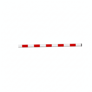 C-Map 366000507 Brazo de 4 mts Redondo Anti-Colisión para Barreras Hikvision DS-TMG520 / Evita Quebradura por Colisión / Reestablecimiento Manual Después de Colisión