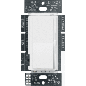 Lutron Electronics dvsccl153psw Atenuador DIVA 153