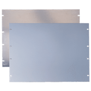 Hoffman p19rp2up Tapa Ciega Para Rack Estándar de 19in, Plano, de Acero, 2 UR, Color Gris