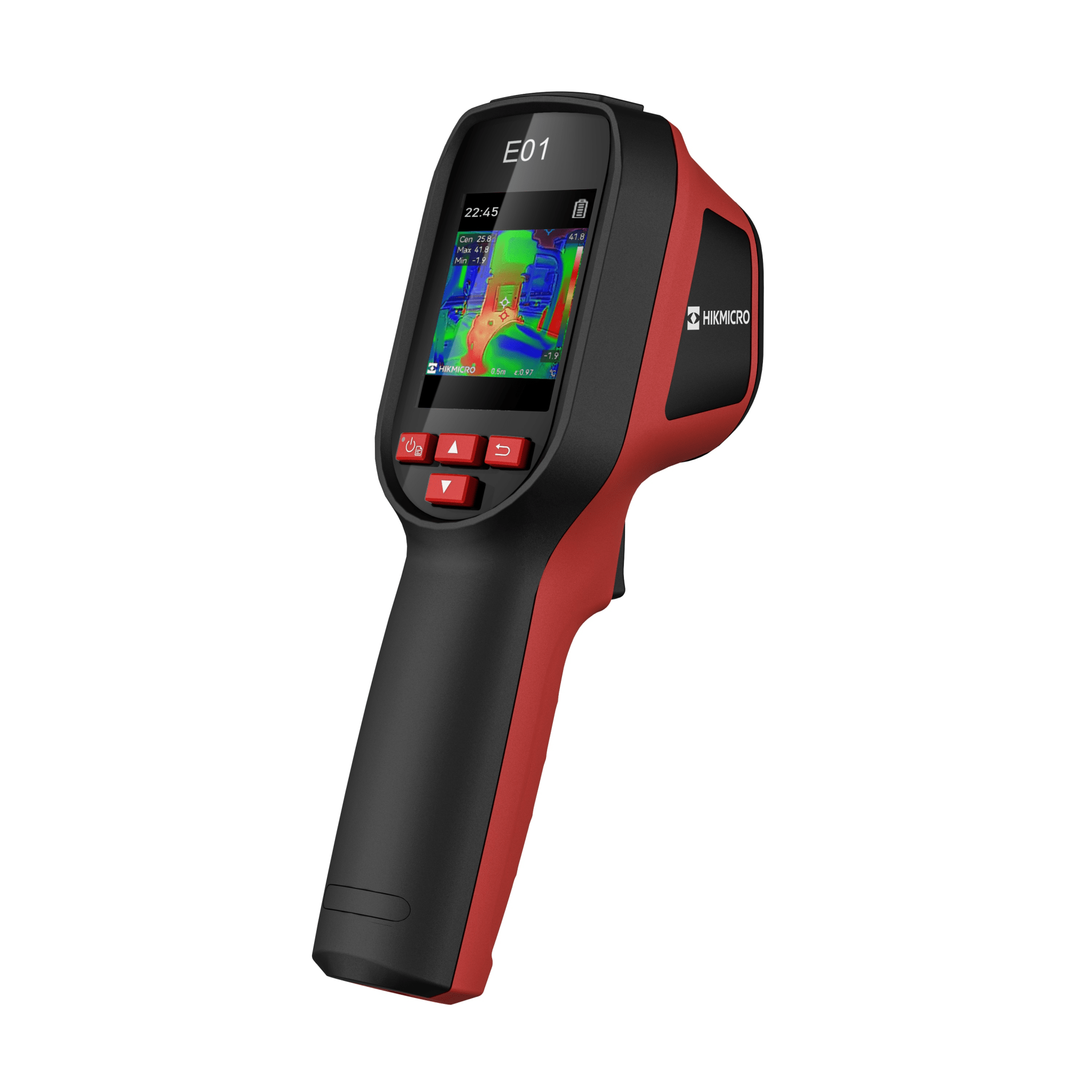 Hikmicro hme01 HM-E01 - Cámara Termográfica Portátil 96 x 96 Pixeles / Conector Tipo USB - C / Lente 1.5 mm / IP54 / Rango de Medición de -20°C a 400°C