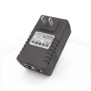 Epcom Powerline adpoe4805 Adaptador de pared / Inyector PoE / 48 Vcc / 0.5 A / Controlado por chip IC / Protección contra OV, OC, SC, UV/  Fácil de instalar