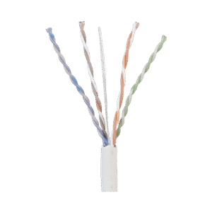 Panduit pup5c04whf Bobina de Cable UTP 305 m. de Cobre, TX5e?  PanNet, Blanco, Categoría 5e, 24 AWG, CMP (Plenum), de 4 pares