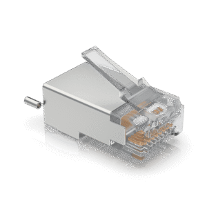 Ubiquiti uispconnectorshd Paquete de 100 Conectores RJ45 Blindados Diseñados para Cables Ethernet UISP (UISP Cable Pro y Cable Carrier)