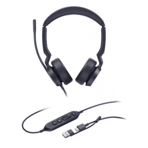 Yealink uh44-dual-teams-usb-c/a Diadema Alámbrica Yealink UH44 Dual USB-C/A Certificada con Microsoft Teams