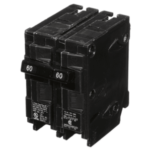 Siemens q260 Interruptor automático enchufable tipo QP 2 polos, 60 amp