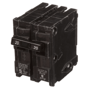 Siemens q220 Interruptor automático enchufable tipo QP 2 polos, 20 amp