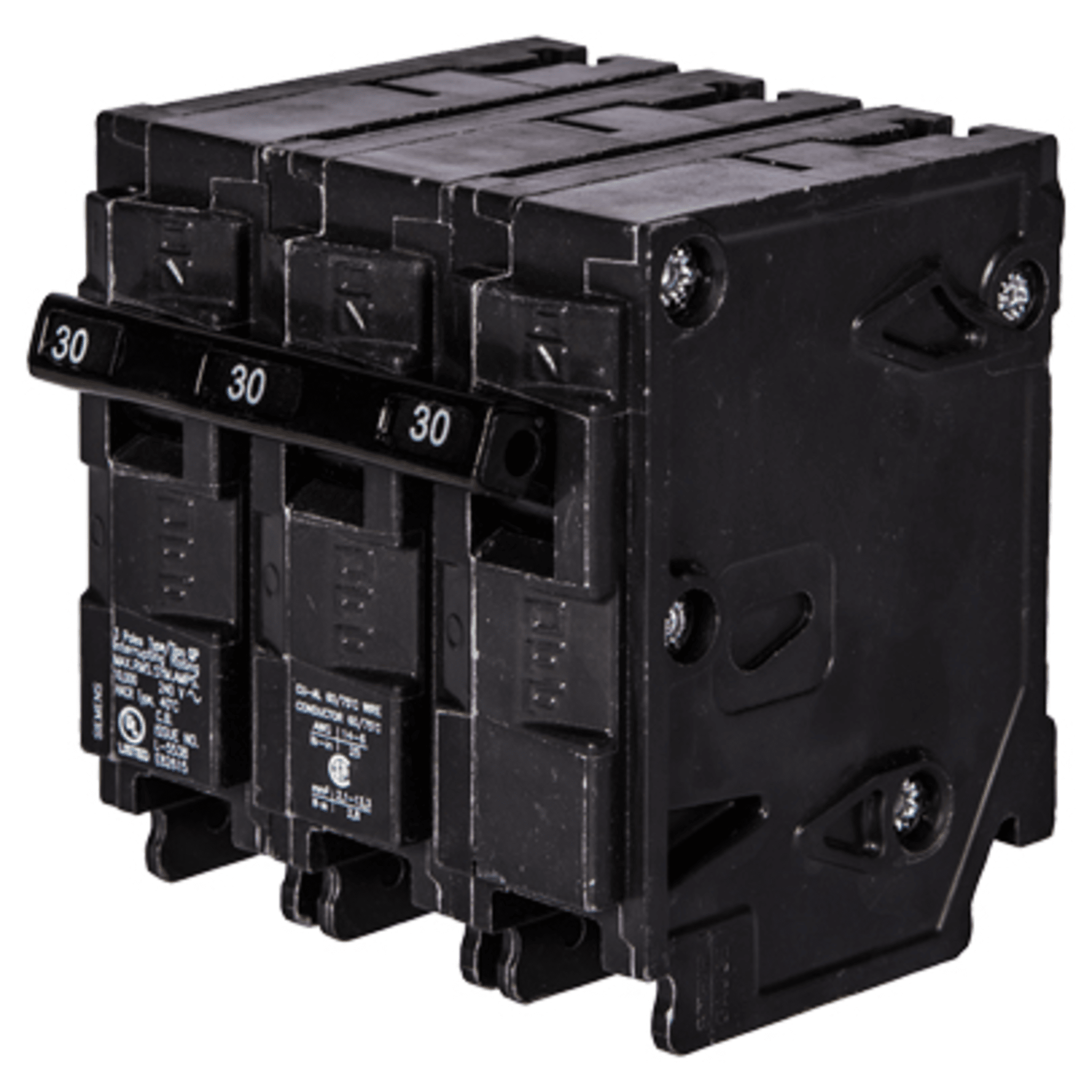 Siemens q330 Interruptor automático enchufable tipo QP 3 polos, 30 amp