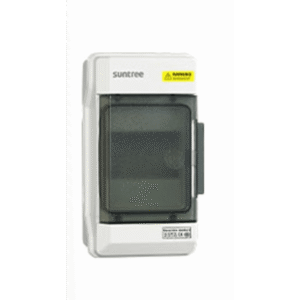 Suntree pmh4pn Gabinete Plástico para Exterior IP65 para Riel Din 4 Espacios.