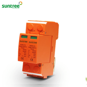 Suntree sup2h6pv Protector de Descargas Atmosféricas, Diseñado Para Sistemas Fotovoltaicos, Uso en Corriente Directa, 600 Vcc 2 Polos.