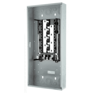 Siemens s2442l3200 Centro de carga trifásico 3 Fases, 4 Hilos para interruptores QP, de 24 polos - 42 circuitos, 120/240vca, Barras de aluminio 200 Amp, Nema 1, uso interior. Incluye tapa.
