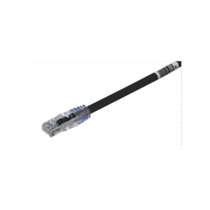 Panduit utp6ax1bl Cable de Parcheo UTP, Cat6A, 24 AWG, CM, Color Negro, 1 ft