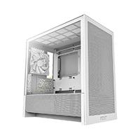 Gabinete Nzxt H3 Flow / Blanco / Vidrio Templado / Mini Torre/ Micro-Atx /Gamer