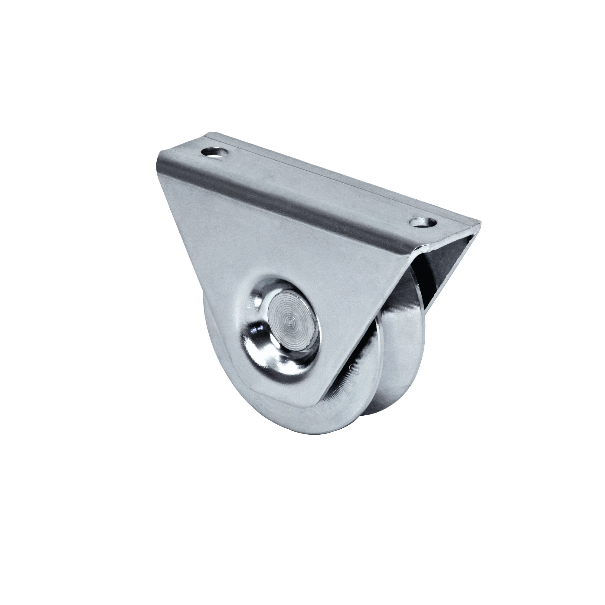 Comunello 1150-9020-001 (325V-80) Rueda de 8 cm / Con Capacidad Para Puertas de Hasta 200 Kg / Para Montaje en Superficie / Canal Tipo V