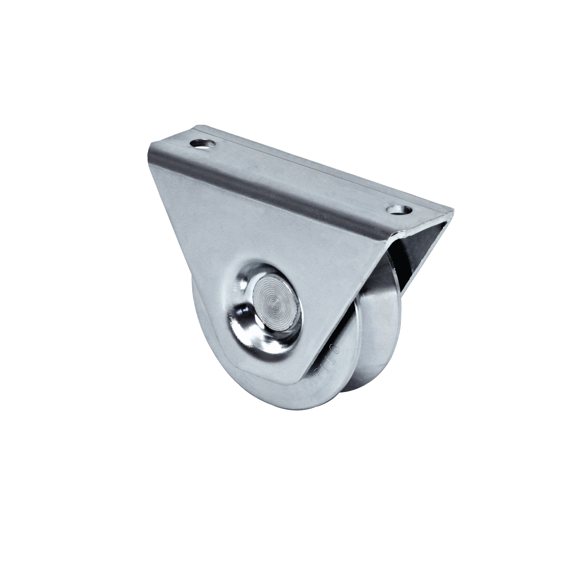 Comunello 1150-9040-001 (325V-100) Rueda de 10 cm / Con Capacidad Para Puertas de Hasta 220 Kg / Para Montaje en Superficie / Canal Tipo V