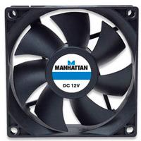 Ventilador,Manhattan,700320, 80X80X25 Mm, 4 Pines,Gabinete Cpu