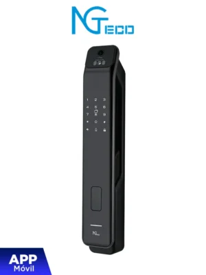 Zkteco sl01-z350vpn NGTECO SL01-Z350VPN - Cerradura inteligente facial / 100 huellas / 50 rostros / 50 palmas / 100 tarjetas
