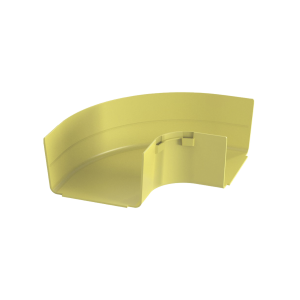 Panduit frra6x4lyl Ángulo Recto a 90º Horizontal, Para Canaletas FiberRunner? 6X4, Color Amarillo