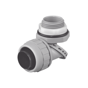 Hubbell hub-ps1009-ngy Conector Multi Posición de Nylon de 1 para Tubería Liquidtight Polytuff.