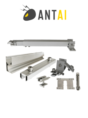 Antai antai stfltrf 15° a 30° - 4mf ANTAI STFLTRF- 4 MODULOS - Kit de montaje para 4 módulos solares con inclinación de 15º a 30º en vertical / Para 4 paneles no incluidos #SOLAR #MCI1