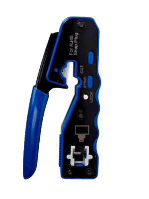 Oem ln-net-ep670 TCE LN-NET-EP670 - Herramienta de Corte y Terminado para Plugs Pass Through RJ45, Acero al Carbón, Mango Ergonómico ABS + TPR.#NUEVO1M