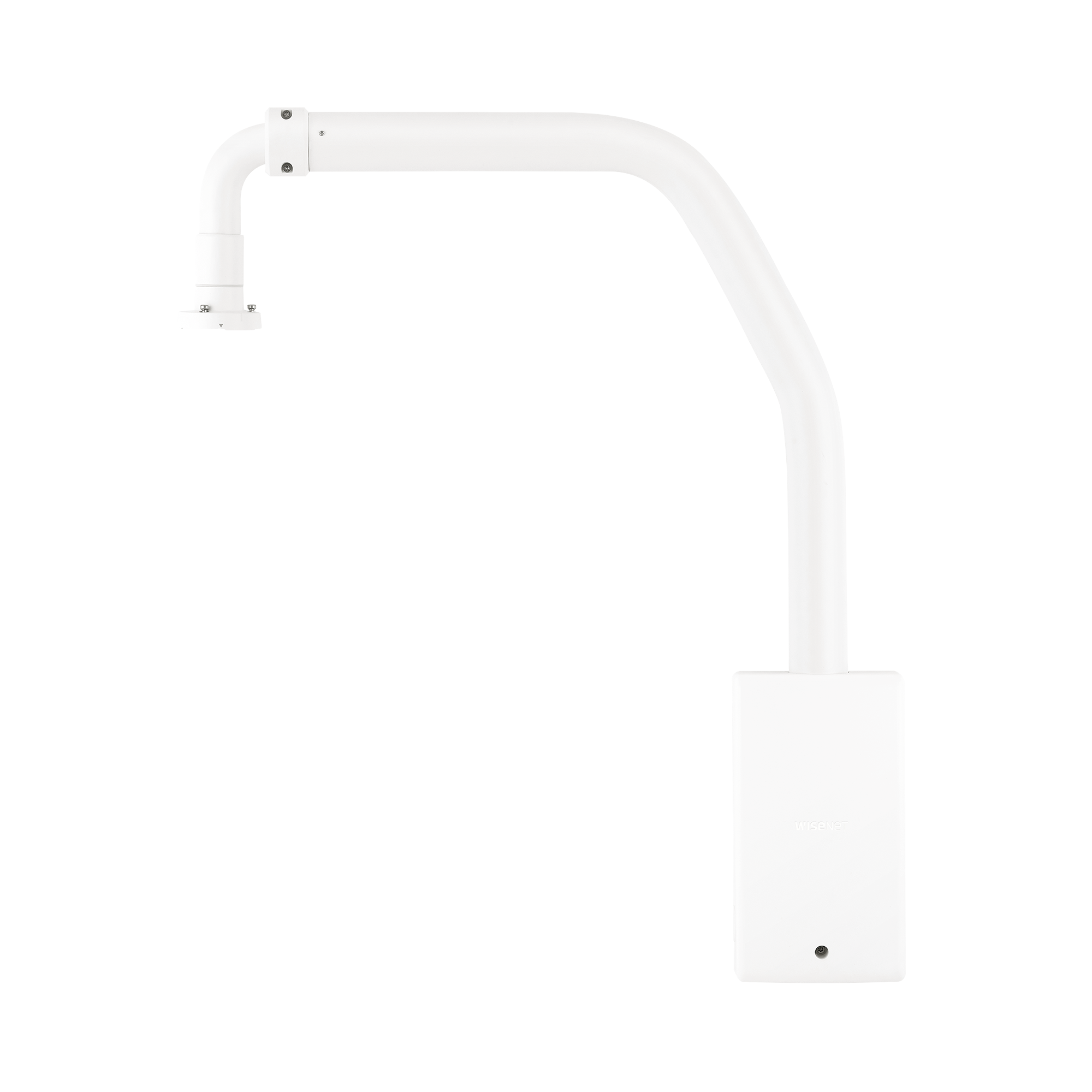 Hanwha Techwin Wisenet sbp-156lmw Montaje para Muro o Azotea (Parapeto) Compatible con CámarasPTZ Hanwha uso Interior/Exterior XNP-9300RW/ XNP-8300RW / XNP-6400RW