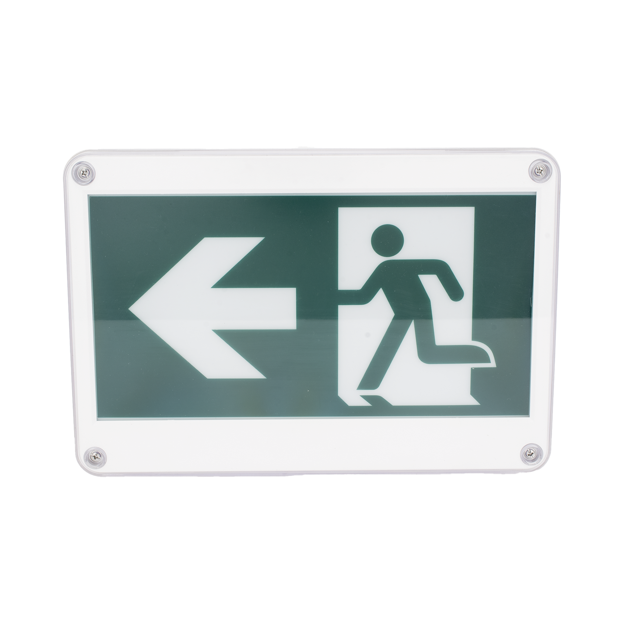 Sfire sf-wsc Letrero EXTERIOR de Señalización salida Hombre Corriendo/ Alto brillo / Uso en pared