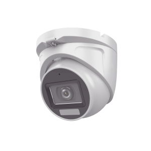 Hilook By Hikvision thc-t127-lms/neu [SIN LOGO DE MARCA][Dual Light + ColorVu] Turret TURBOHD 2 megapixel / 30 mts IR + 20 mts luz blanca/ Lente 2.8 (100° de Visión) / Exterior IP66 / Audio por Coaxitron / TVI-AHD-CVI-CVBS / Metal / Smart-Hybrid light