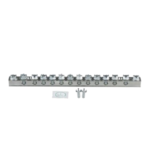 Panduit ugb20-414-12 Barra de conexión a tierra STRUCTUREDGROUND? Cal 14 a 4 Awg, 12 Barrenos